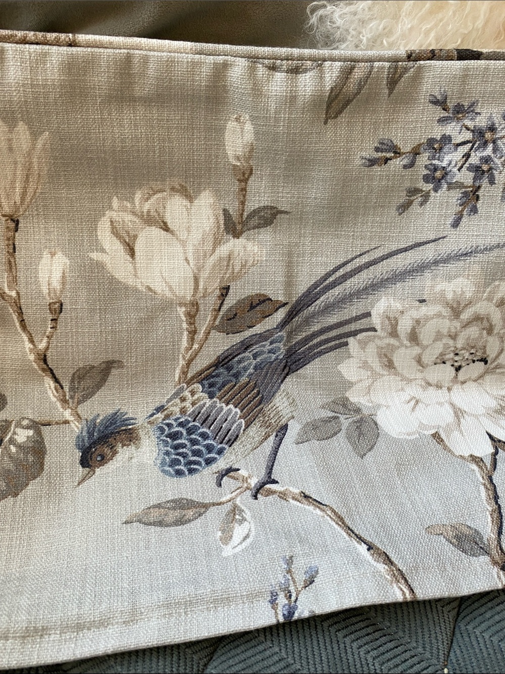 Ballard Designs Etta Floral Pillow 12” x 20” Pillow Cover Floral Gorgeous Design